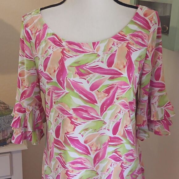 Pappagallo Multicolor Floral Dress - Picture 3 of 14